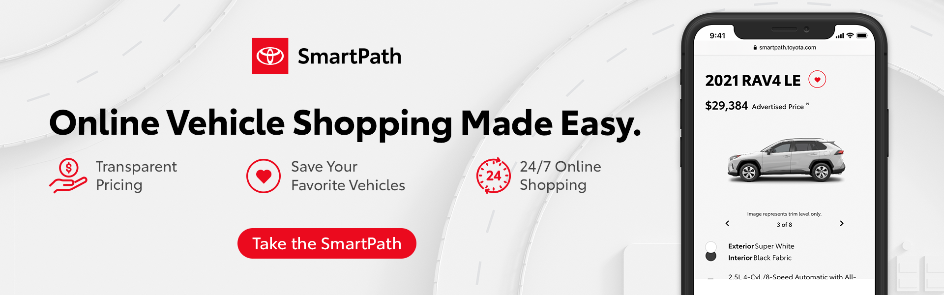 Toyota SmartPath - Online Vehicle Shopping Made Easy